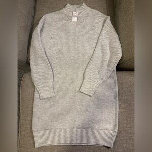 Express Mock Neck mini sweater dress